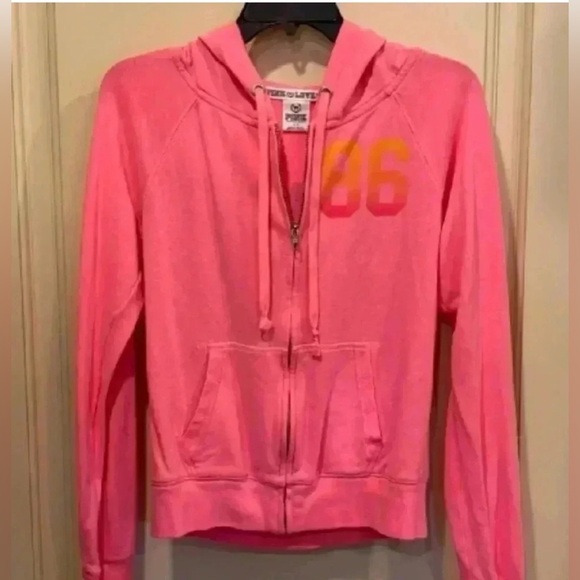 PINK Victoria's Secret Pink Zip-Up Hoodie - Picture 11 of 11